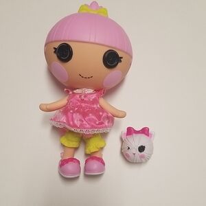 Lalaloopsy Littles Trinket Sparkles Doll With Pet Cat MGA Toys